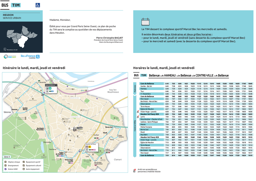 Tim Bus Bus Ligne TIM : plan, arrêts et horaires en temps réel | Bonjour RATP